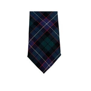 Ingles Buchan Tartan Wool Tie made in Scotland, 57" Long